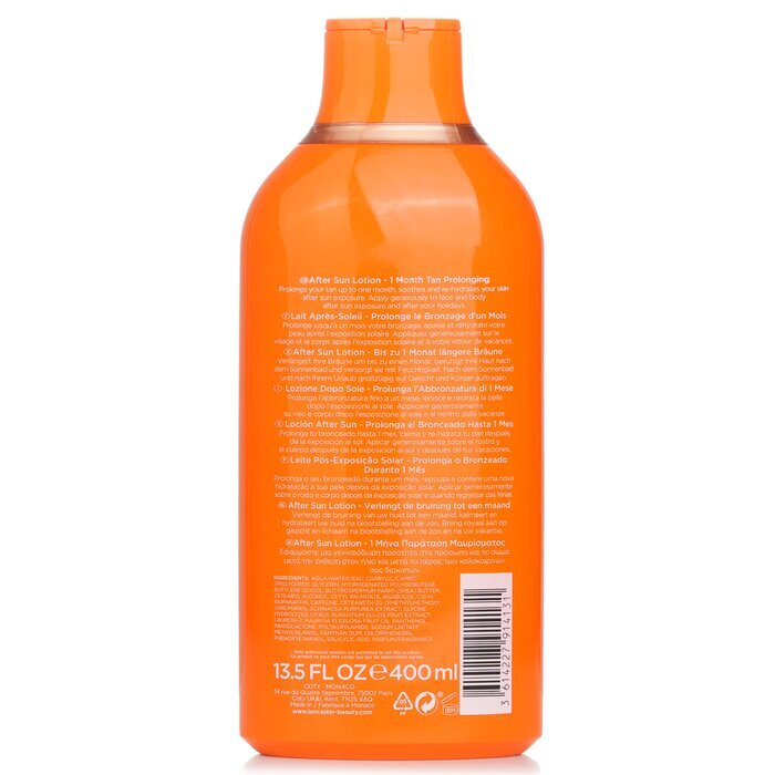 Lancaster Golden Tan Maximizer 1 Month Tan Prolonging After Sun Lotion 400ml