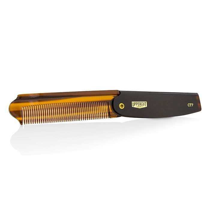 Uppercut Deluxe CT7 Flip Comb - Tortoise Shell Brown 1pc