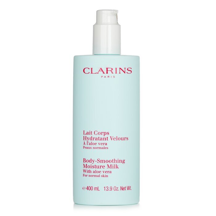 Clarins Lait Hydratant Lissant Corps à l'Aloe Vera - Pour Peau Normale 400ml/13.9oz