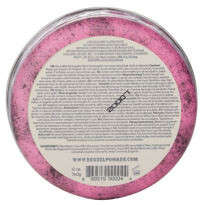 Reuzel Pink Pomade (Grease Heavy Hold) 340g