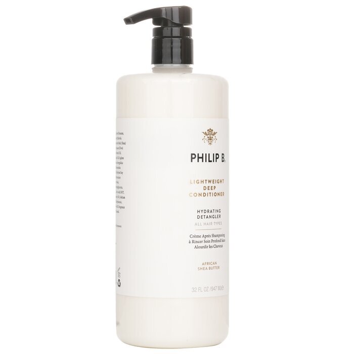 Philip B Lightweight Deep Conditioner - Paraben-Free Formula (Hydrating Detangler - All Hair Types) 947ml