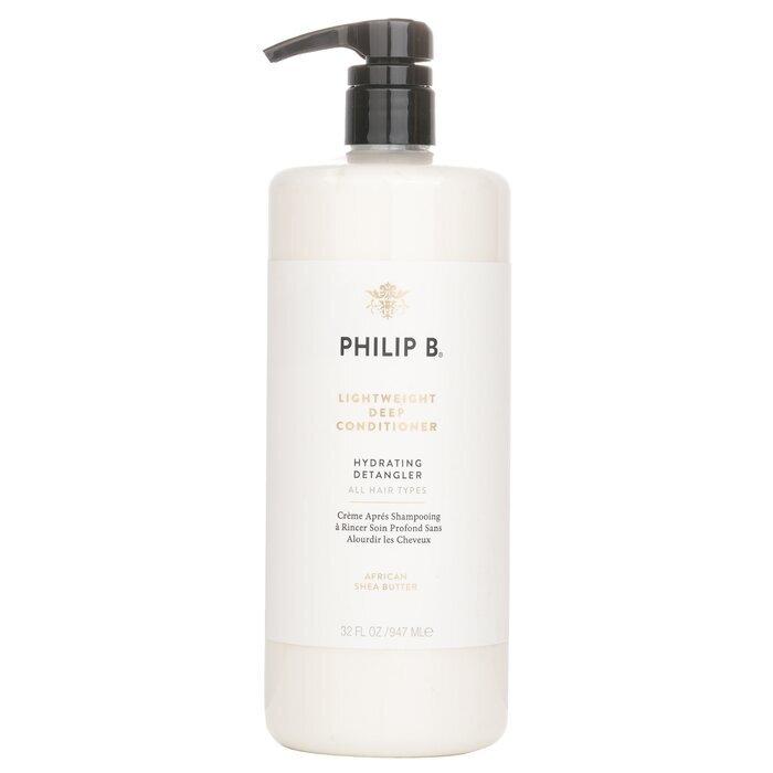 Philip B Lightweight Deep Conditioner - Paraben-Free Formula (Hydrating Detangler - All Hair Types) 947ml
