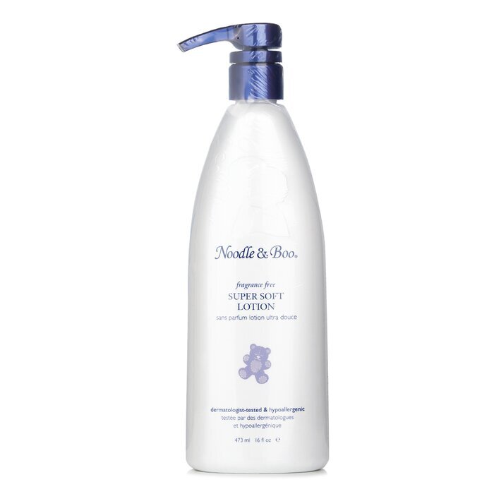 Noodle & Boo Super Soft Lotion - Fragrance Free - For Face & Body  (Dermatologist-Tested & Hypoallergenic) 473ml