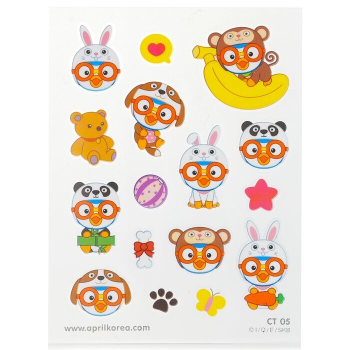 April Korea Pororo Body Sticker - CT05 1pc