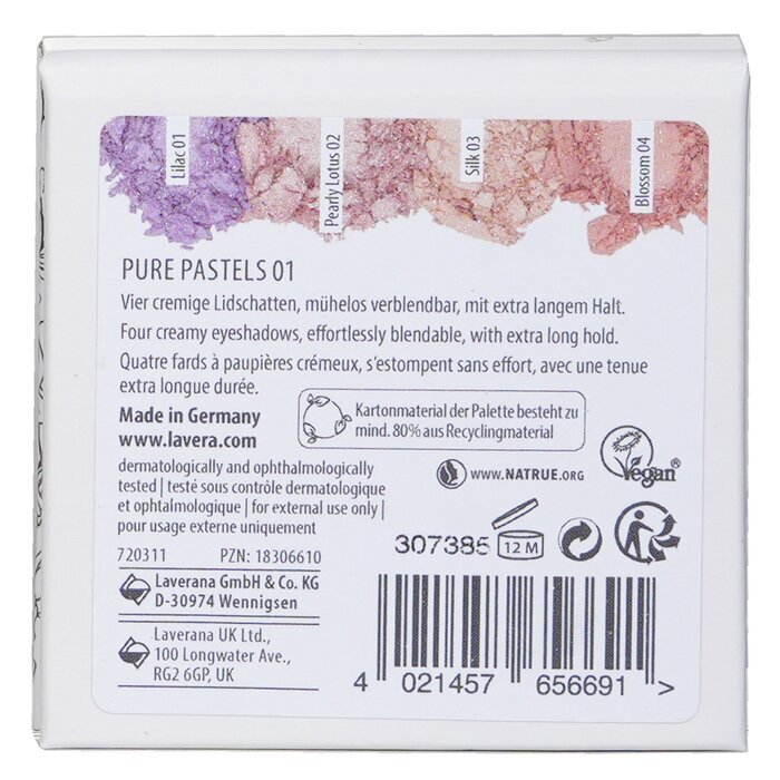 Lavera Signature Colour Collection - 01 Pure Pastels 3.2g