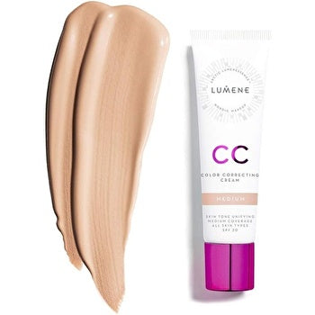 Lumene Cc Color Correcting Cream Spf20 #2 Medium 30ml