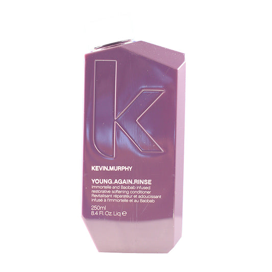Kevin Murphy Young.Again.Rinse (Après-shampoing adoucissant réparateur infusé à l'Immortelle et au Baobab - Pour cheveux secs, cassants ou abîmés) 250ml/8.4oz