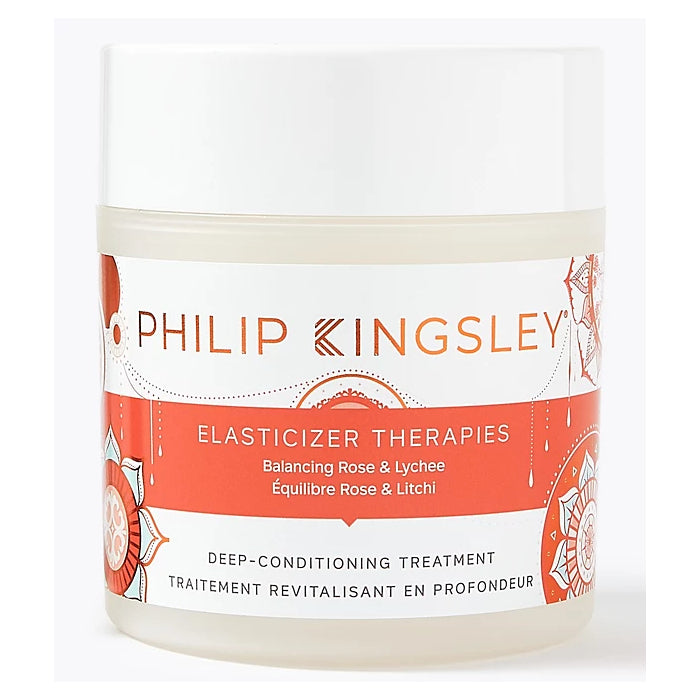 Philip Kingsley Elasticizer Therapies Soin Rééquilibrant Profond à la Rose & Litchi 150 Ml