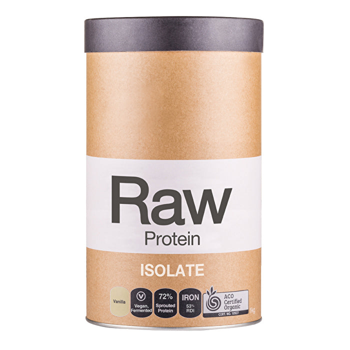 Amazonia Raw Protein Organic Isolate Vanilla 1kg