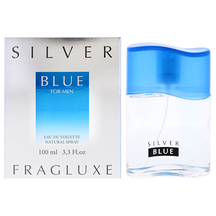 Fragluxe Silver Blue Eau De Toilette Spray 100ml/3.3oz