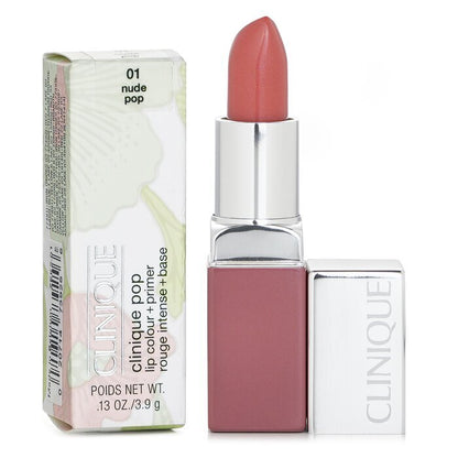 Clinique Pop Lip Colour + Primer -  01 Nude Pop 3.9g