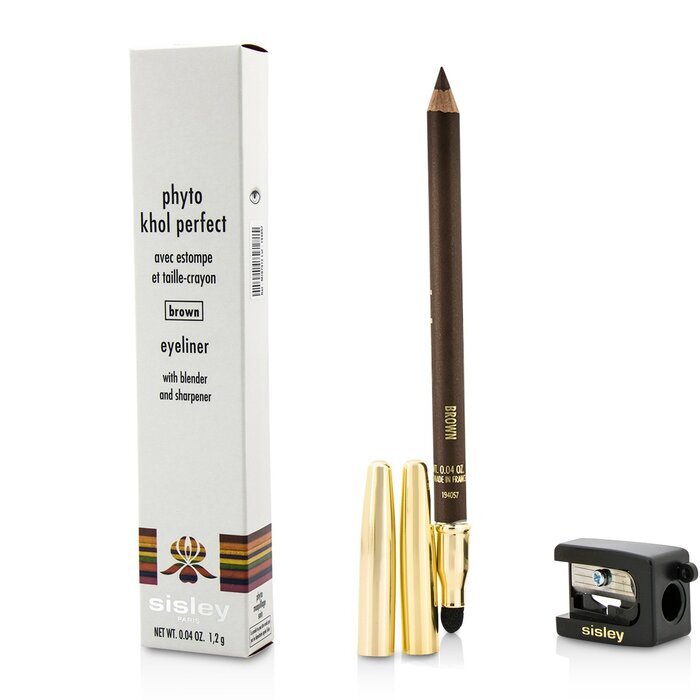 Sisley Phyto Khol Perfect Eyeliner (avec estompeur et taille-crayon) - # Brown 1.2g/0.04oz