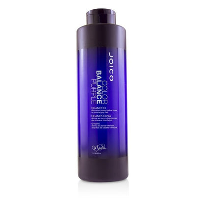 Joico Color Balance Purple Shampoo (Eliminates Brassy/Yellow Tones on Blonde/Gray Hair) 1000ml