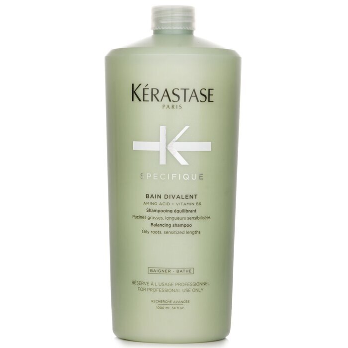 Kerastase Specifique Bain Divalent Balancing Shampoo (Oily Roots, Sensitised Lengths) 1000ml