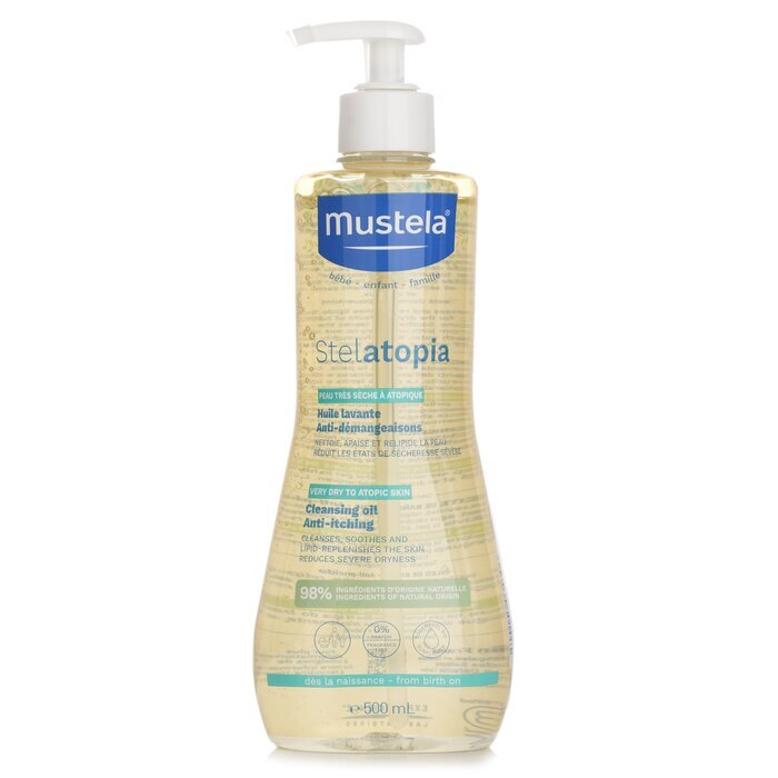 Mustela Stelatopia Cleansing Oil 5034306(Random Packaging) 500ml
