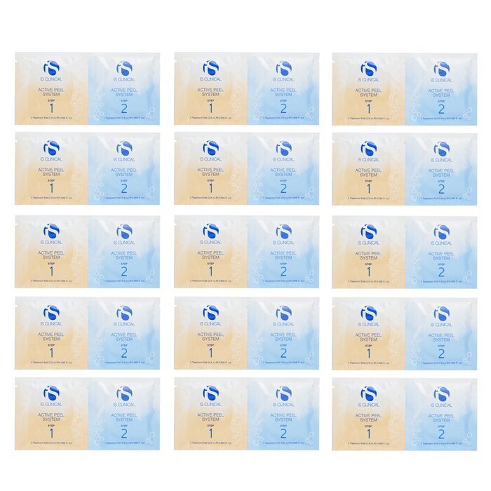 IS Clinical Active Peel System Step 1 & 2 Treatment Pads 15x2.9ml/0.098
