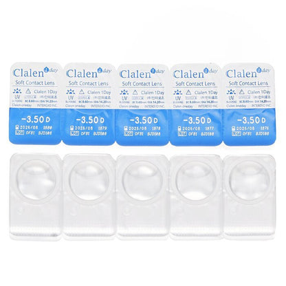Clalen 1Day Soft Contact Lens -3.50 5pcs x 1 strip
