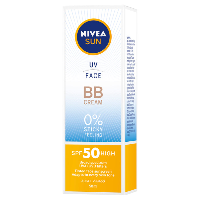 Nivea Sun Uv Face Bb Crm 50ml Spf50