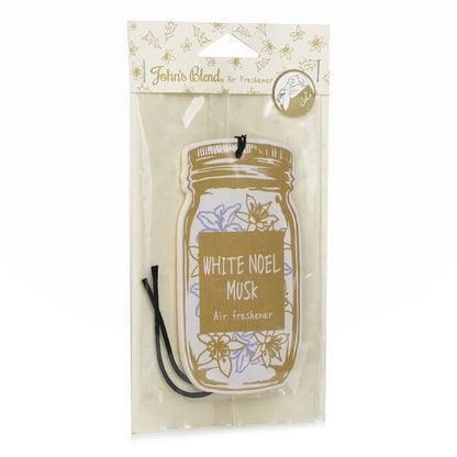 John's Blend Air Freshener - White Noel Musk 1pc