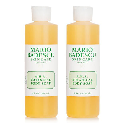 Mario Badescu 【1+1 Set】A.H.A. Botanical Body Soap - For All Skin Types 236ml x2