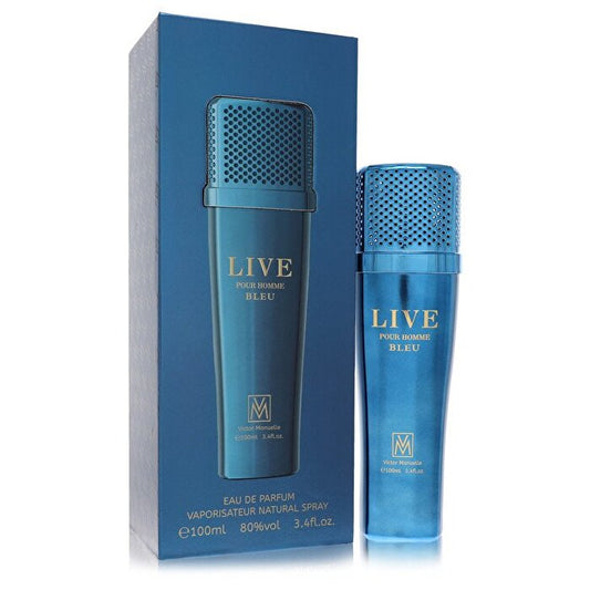 Victor Manuelle Victor Manuelle Live Bleu Eau De Parfum Spray 100ml/3.4oz